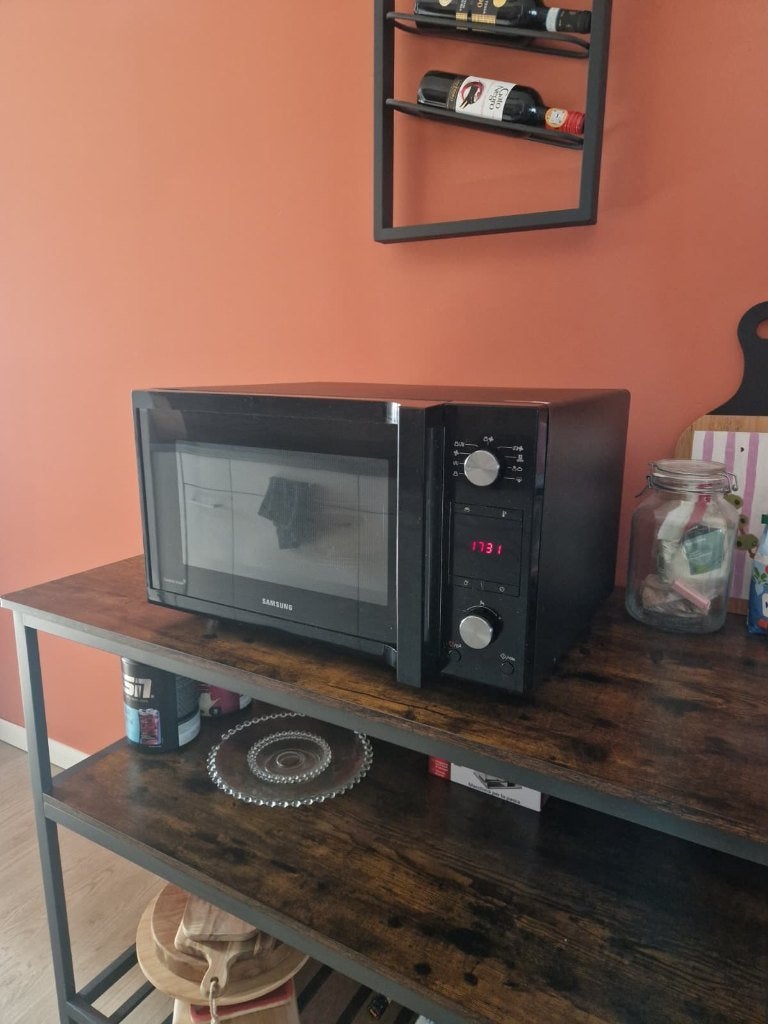 Samsung Combimagnetron - Grill & Magnetron, Ophalen, Combimagnetron, Zo goed als nieuw, Draaiplateau