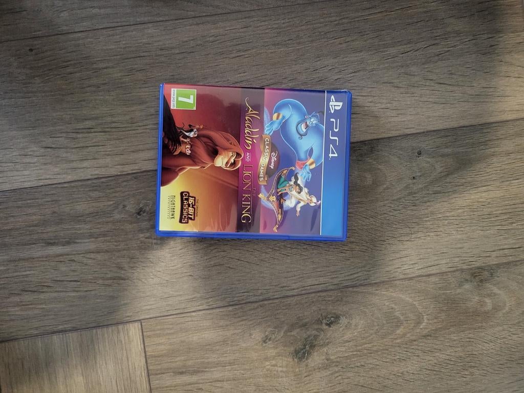 Disney Classic Games: Aladdin en The Lion King PS4, 1 speler, Ophalen of Verzenden, Zo goed als nieuw, Platform