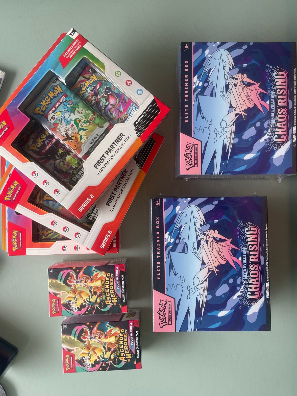 Pokémon TCG: ETB , Booster Bundles & First Partner series 2, Ophalen of Verzenden, Nieuw, Boosterbox