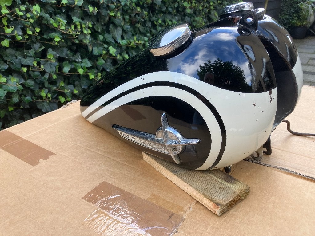 1961 Harley EL FL FLH Panhead Knucklehead Duo Glide tanks, Verzenden, Gebruikt