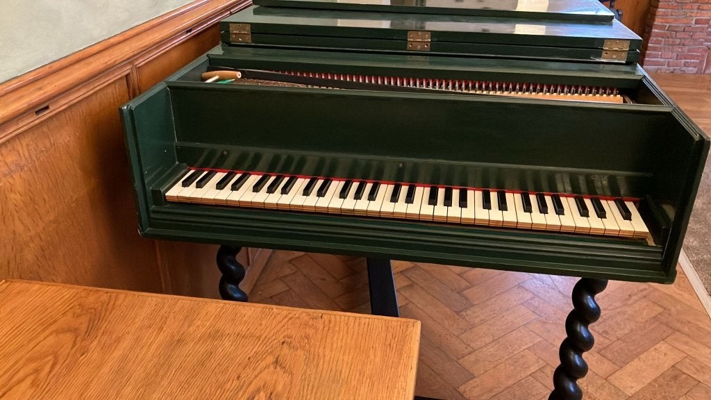 Zuckermann klavecimbel -> Ideaal studie instrument, Ophalen, Gebruikt
