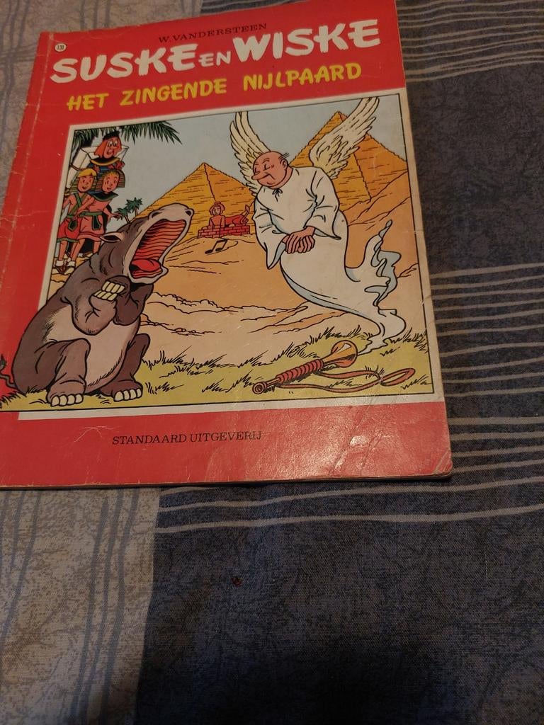 Suske en Wiske Het zingende nijlpaard, Eén stripboek, Ophalen of Verzenden, Zo goed als nieuw