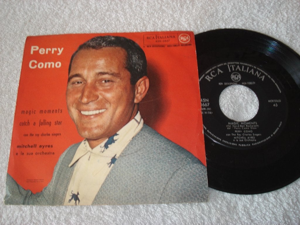 Perry Como  Magic Moments   Italia     Kerst Orgineel, Cd's en Dvd's, Fotohoes, Ophalen of Verzenden, Zo goed als nieuw