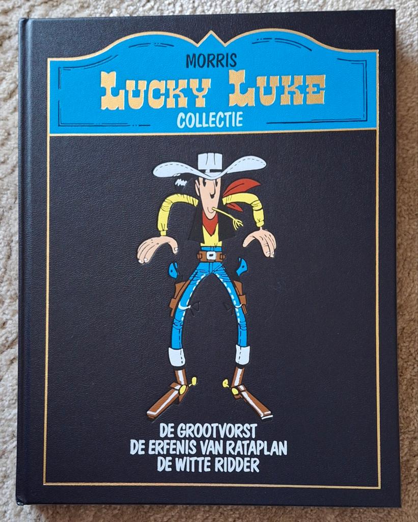 Lucky Luke Collectie: De Grootvorst, Erfenis van Rataplan, Boeken, Meerdere stripboeken, Ophalen of Verzenden, Zo goed als nieuw