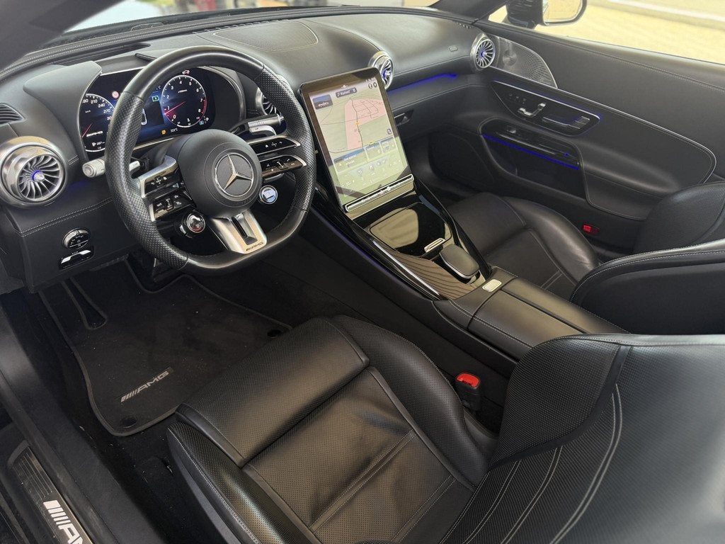 Mercedes-AMG SL-klasse Roadster 63 4MATIC+ 585pk | Massage |, Auto's, Automaat, Gebruikt, Cabriolet, Zwart