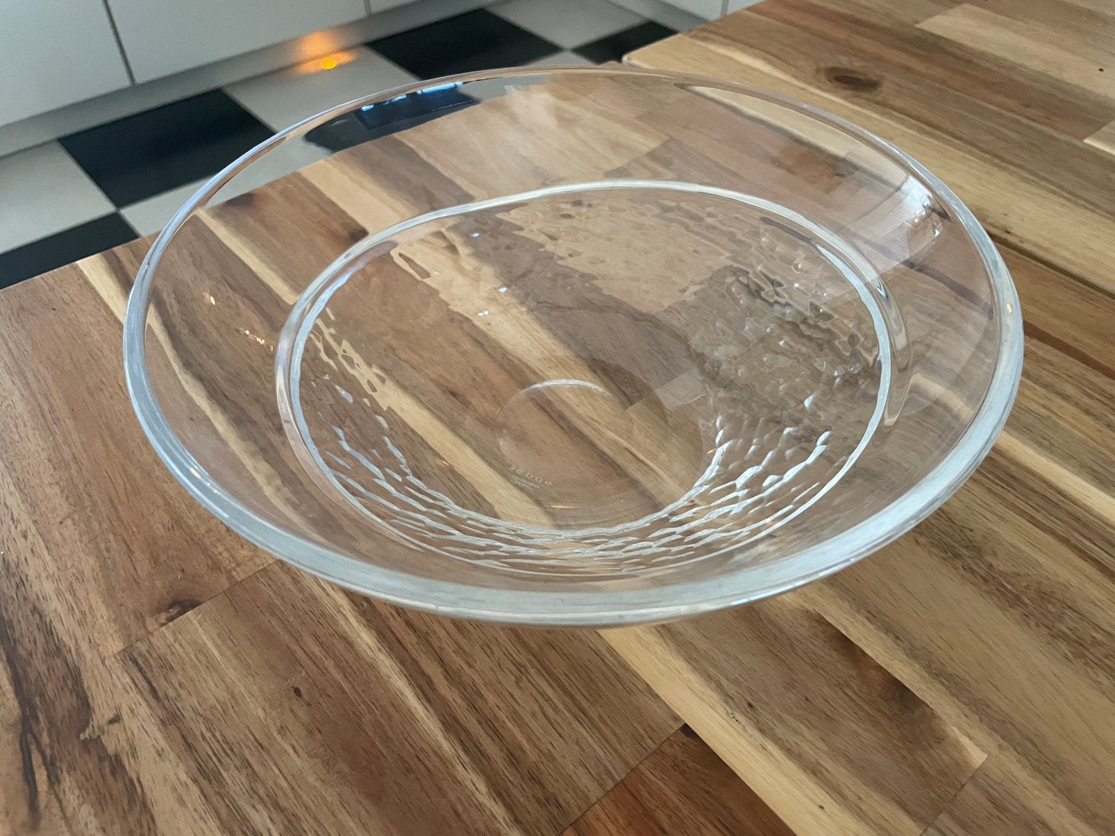 The Edge Edinburgh kristal schaal 24 cm, Ophalen