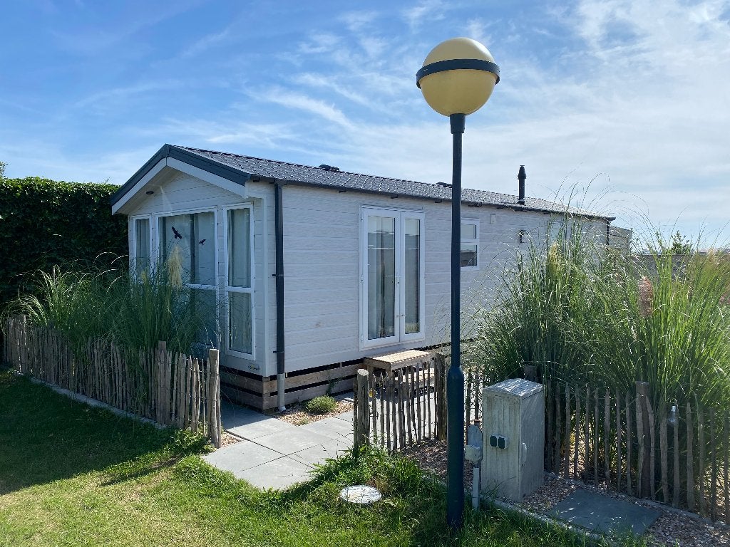 Gloednieuw chalet stacaravan Renesse / strand loopafstand, Ophalen of Verzenden, Nieuw