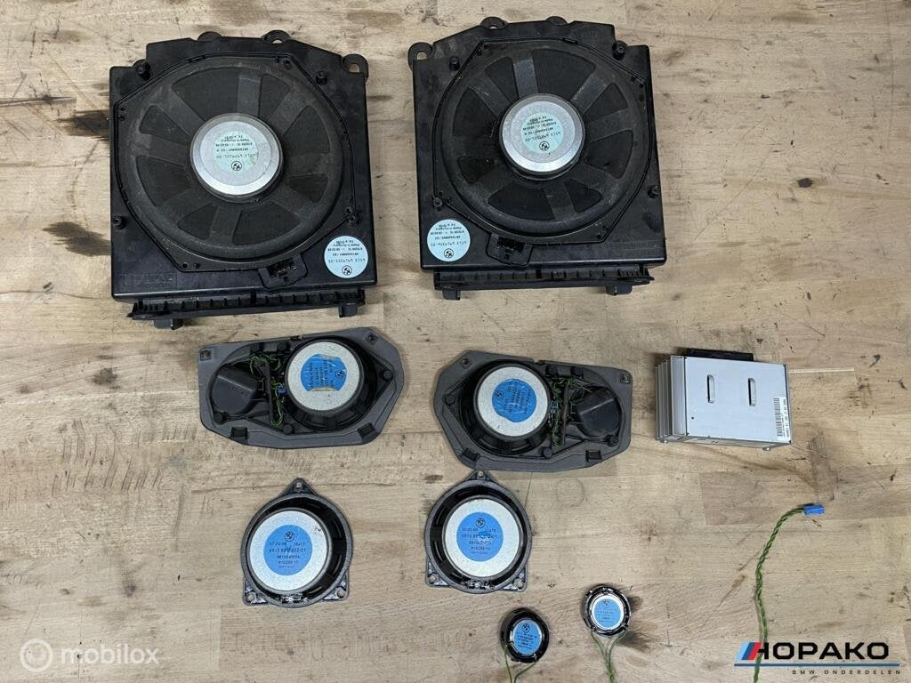Speakerset BMW 5 serie E60 E61 Hifi, Gebruikt, Einsteinlaan 5 rijswijk, Bmw, Ophalen of Verzenden