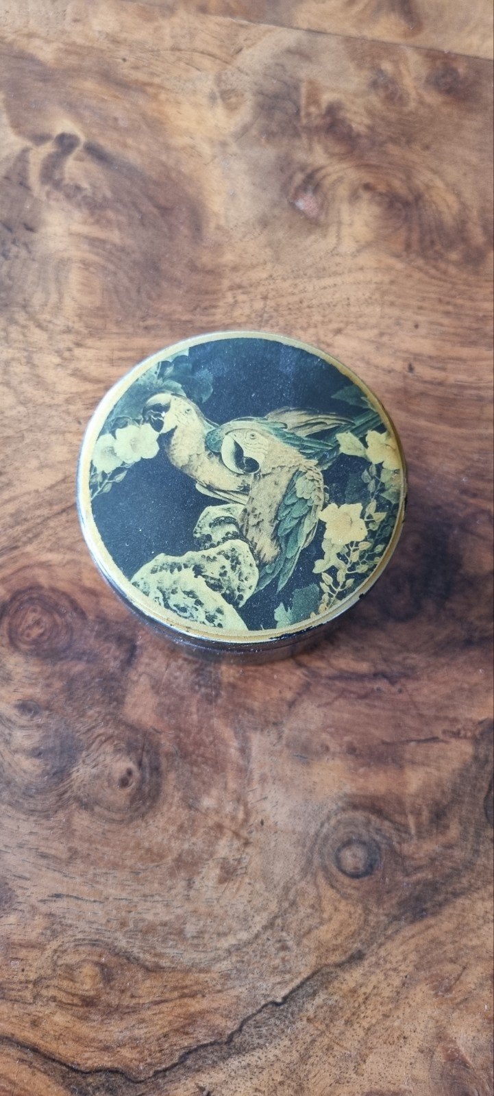 Prachtig antiek juwelen doosje mooi en gaaf prachtig bewerkt, Ophalen of Verzenden, Zo goed als nieuw, Glas of Kopje