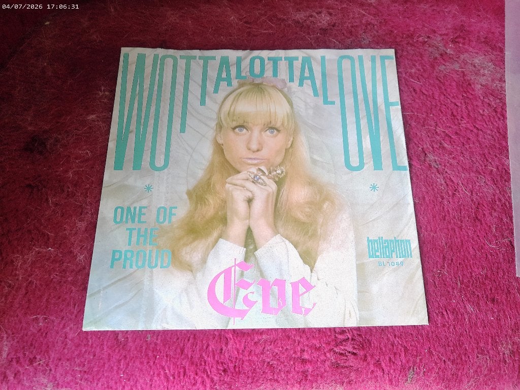 Eve ( Adam & Eve ) - Wottalottalove / one of the proud .,, Gebruikt, 7 inch, Pop, Overige typen