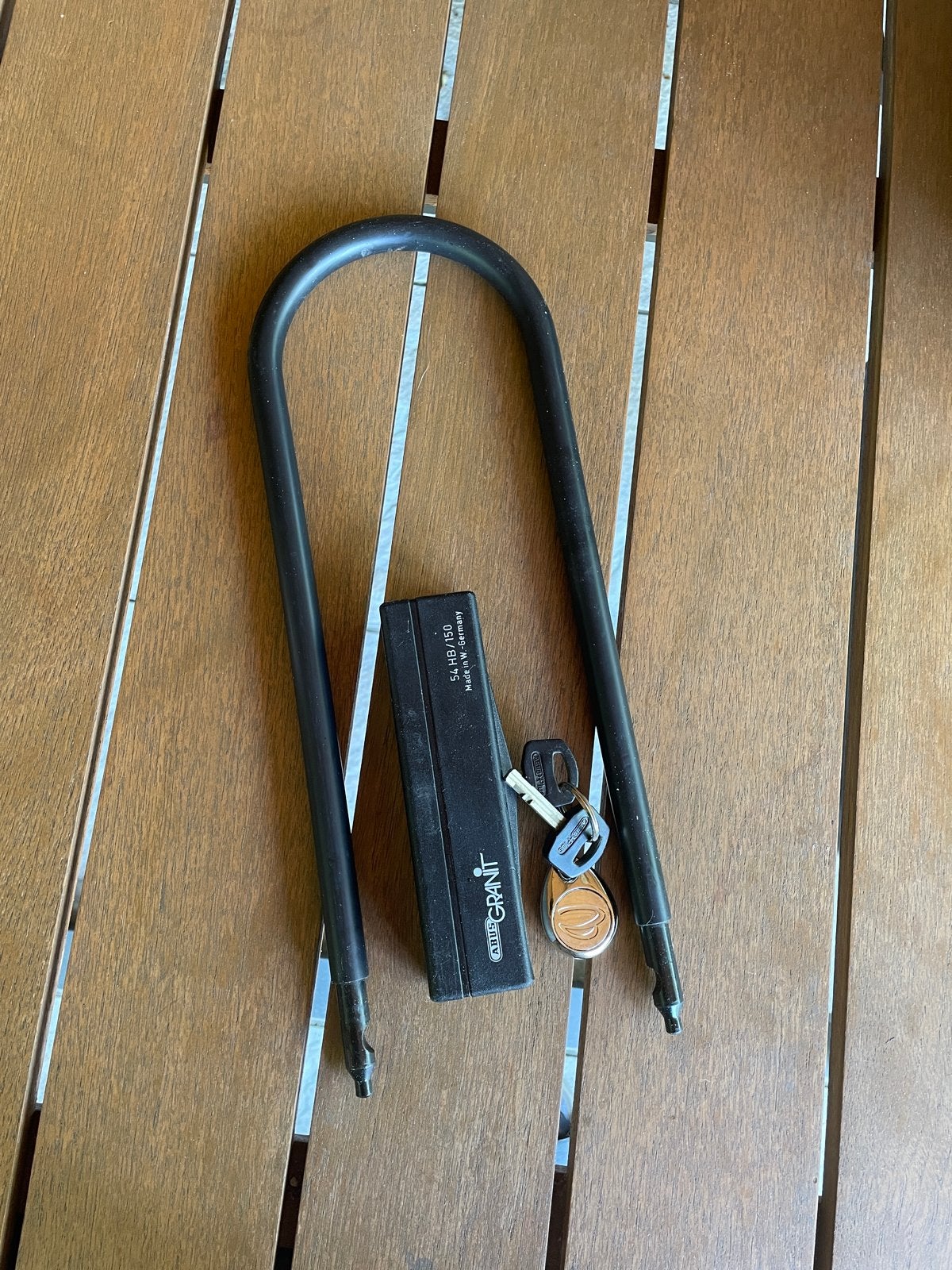 Abus Granit slot voor fiets of scooter, Ophalen, Gebruikt, Beugelslot