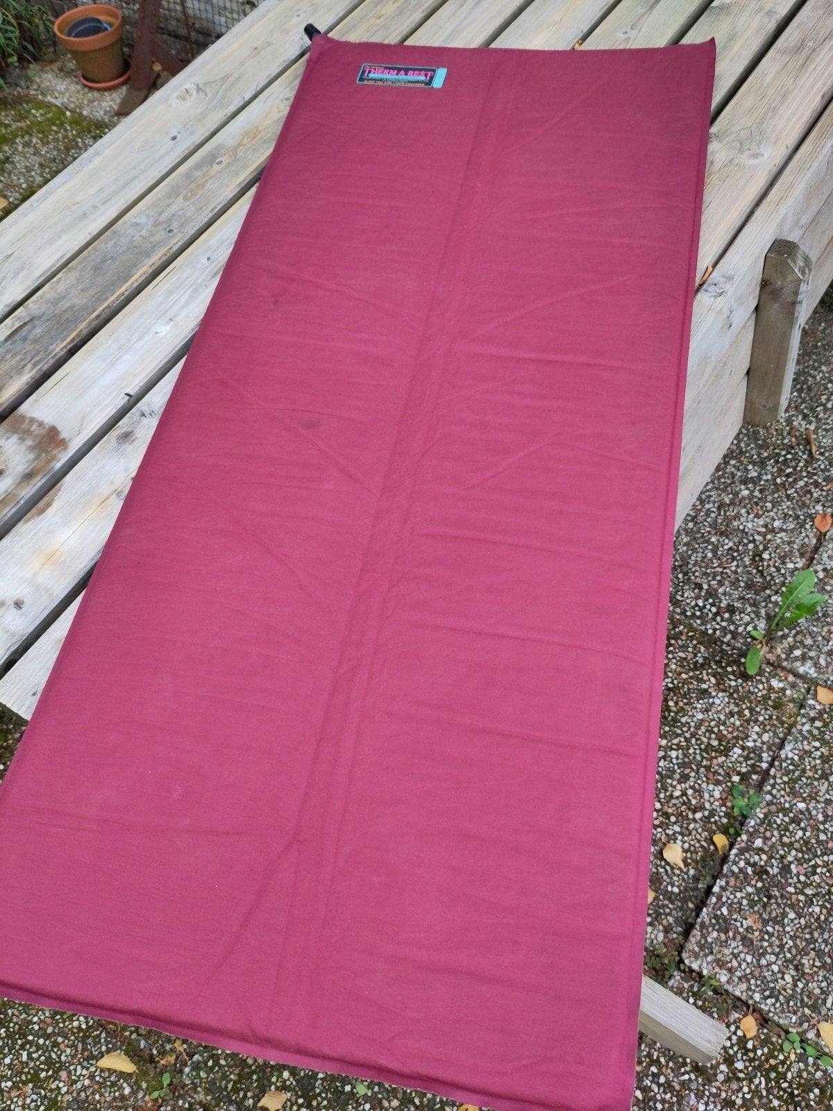 Thermarest selfinflating slaapmatje, Caravans en Kamperen, Slaapmatten, Ophalen of Verzenden, Gebruikt, 1-persoons