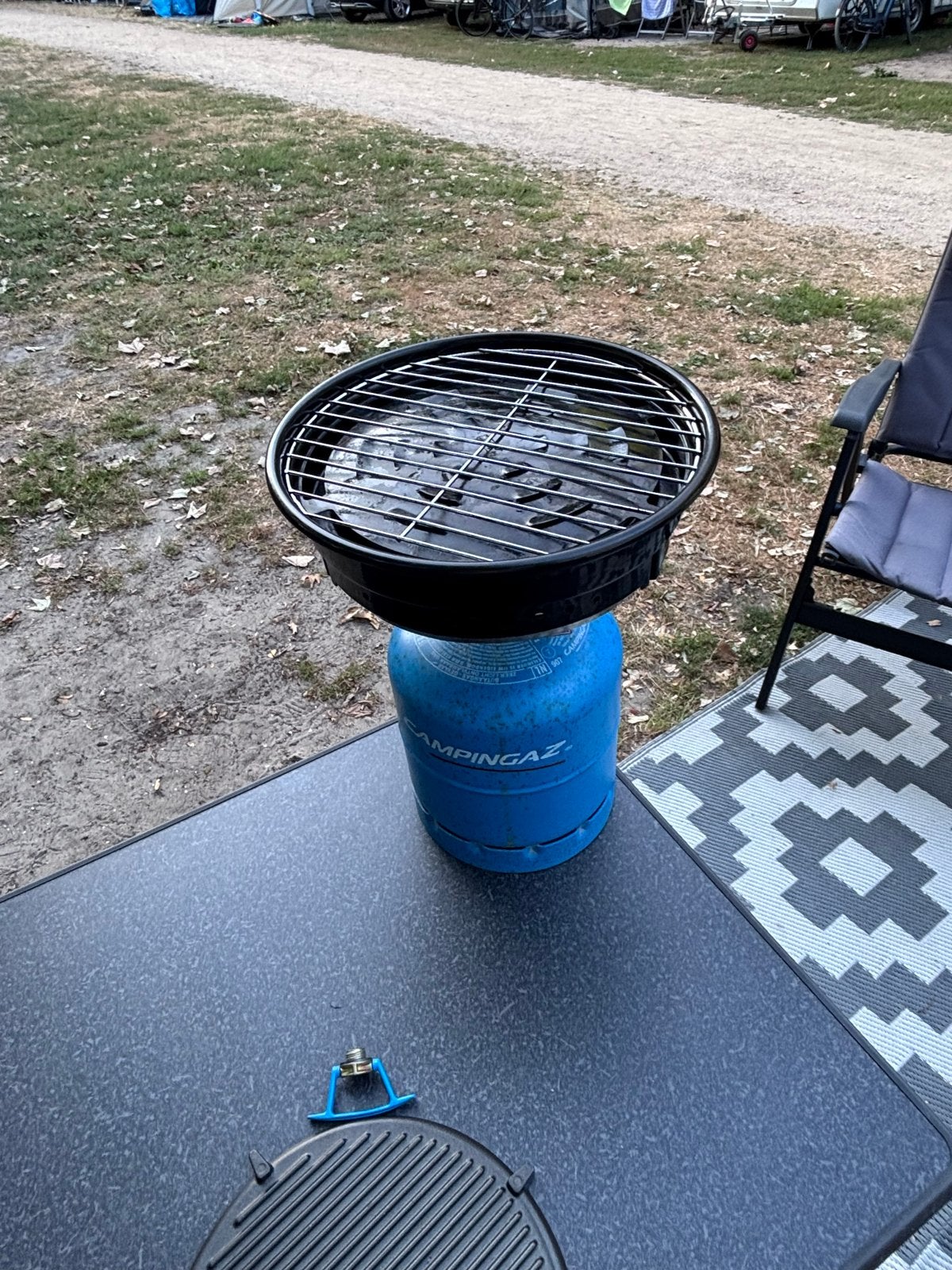 Cadac Safari Chef 6521 met Campingaz gasfles en draagtas, Ophalen, Gebruikt