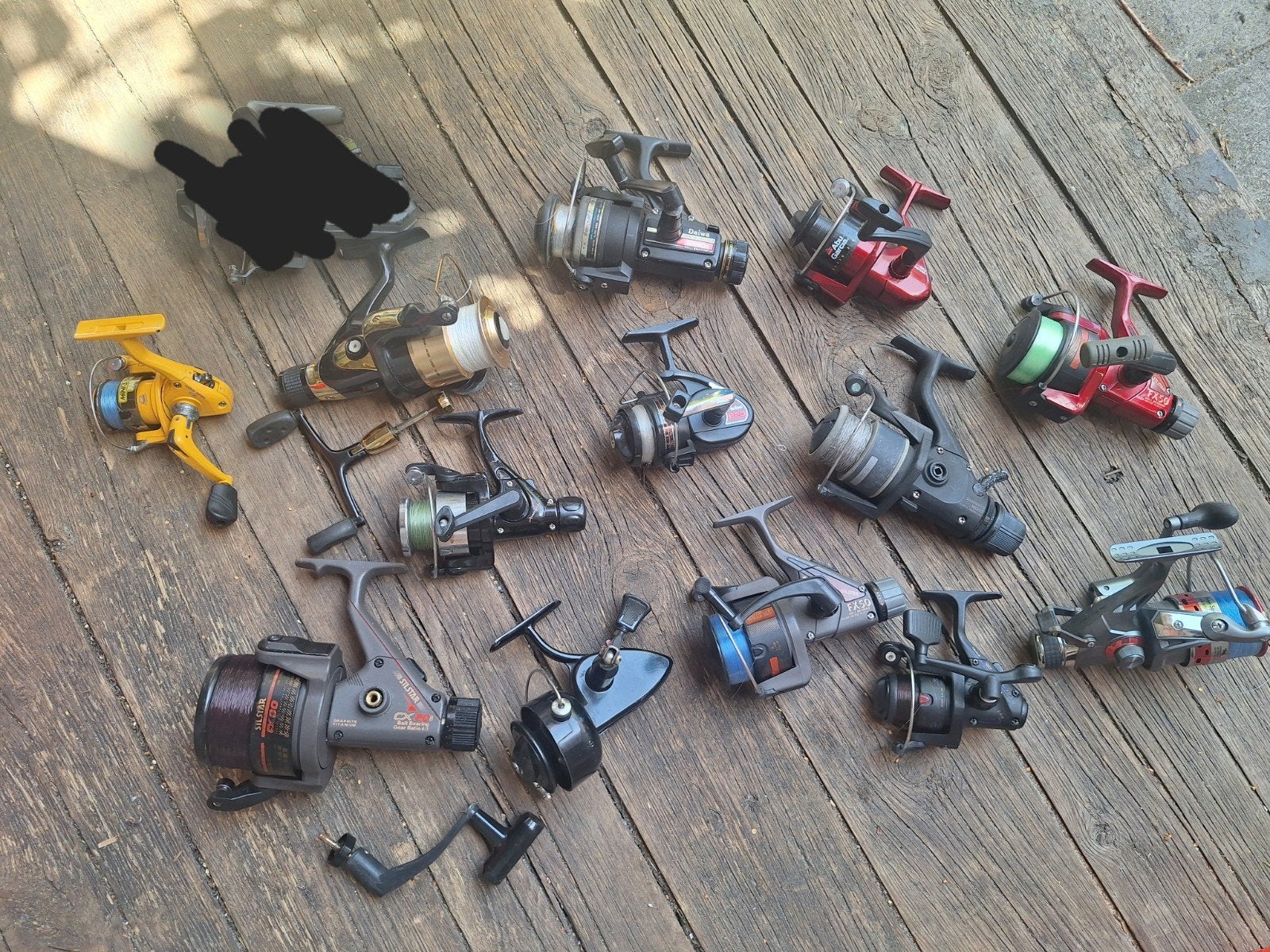 16 molens (abu shimano daiwa silstar), Ophalen of Verzenden, Molen