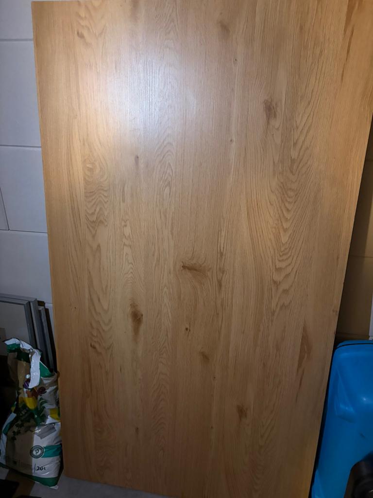 Eettafel, Ophalen, 50 tot 100 cm, Zo goed als nieuw, 150 tot 200 cm