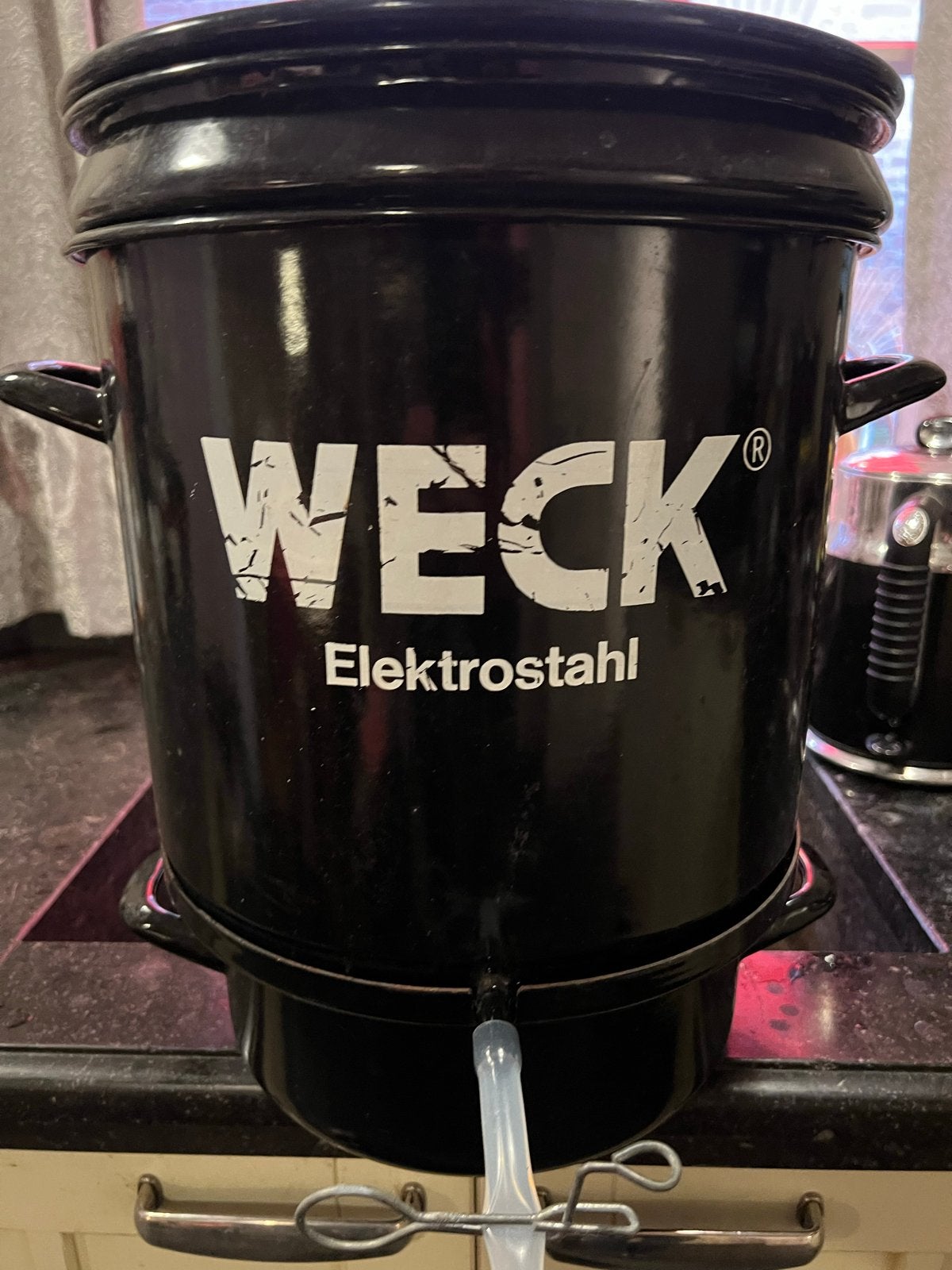 WECK Elektrostahl sapketel/weckketel, Ophalen, Gebruikt