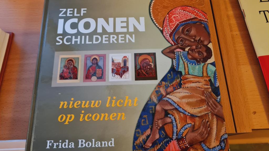 Zelf Iconen Schilderen: Nieuw Licht op Iconen - Frida Boland, Ophalen of Verzenden, Zo goed als nieuw, Frida Boland, Christendom | Katholiek