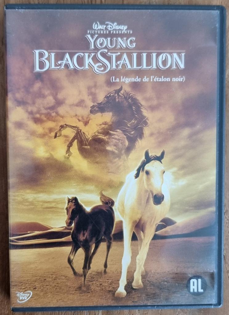 DVD Young Black Stallion - De zwarte hengst - IZGST, Alle leeftijden, Ophalen of Verzenden, Zo goed als nieuw, Dieren