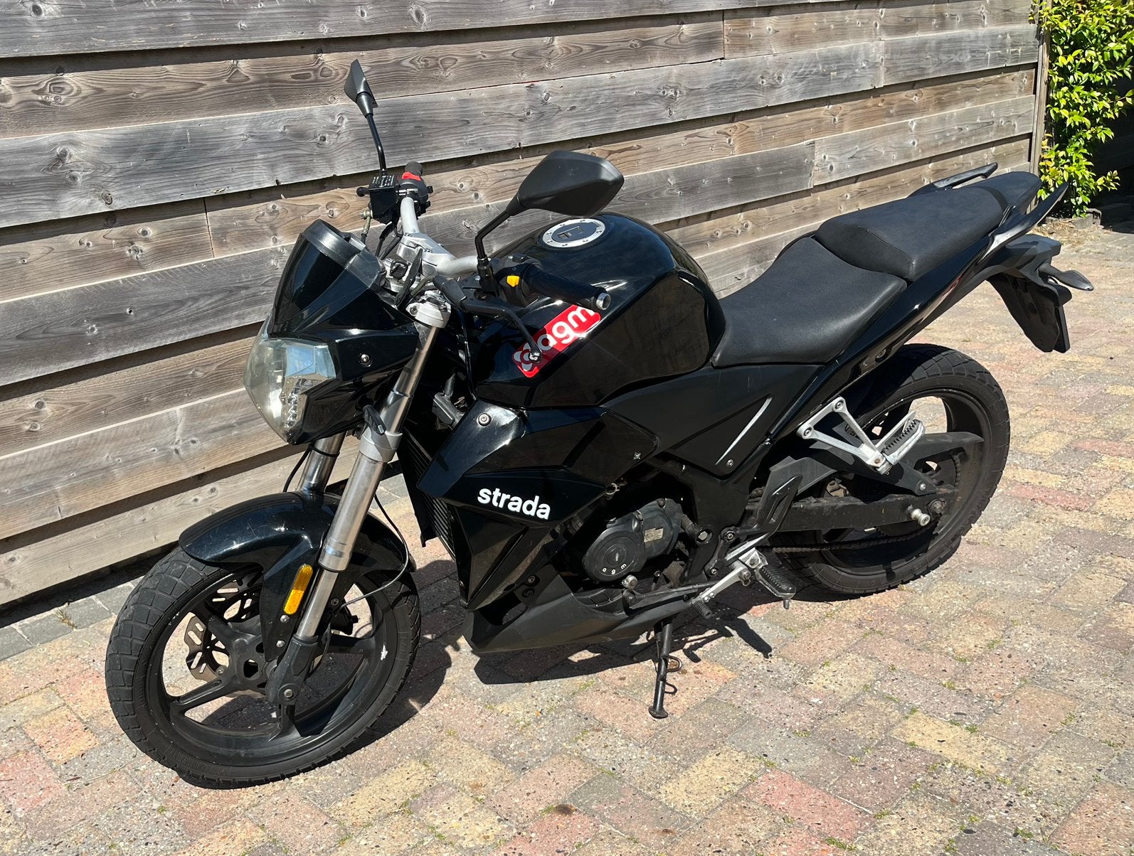 AGM Strada 50cc Schakelbrommer (Honda CBR 125 cloon), Ophalen, Gebruikt, Maximaal 45 km/u, 4 versnellingen