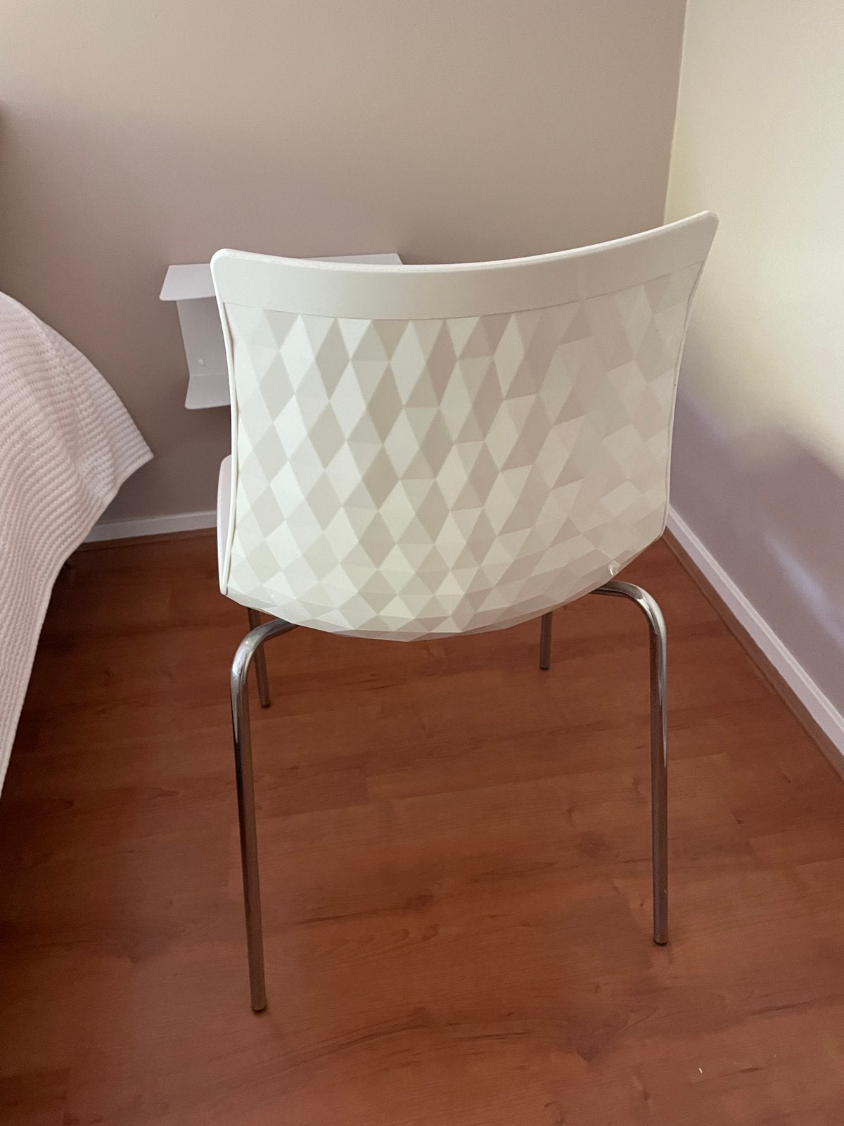 Set van 2 stuks Calligaris Ice stoelen kunststof wit, Ophalen, Kunststof, Twee, Wit