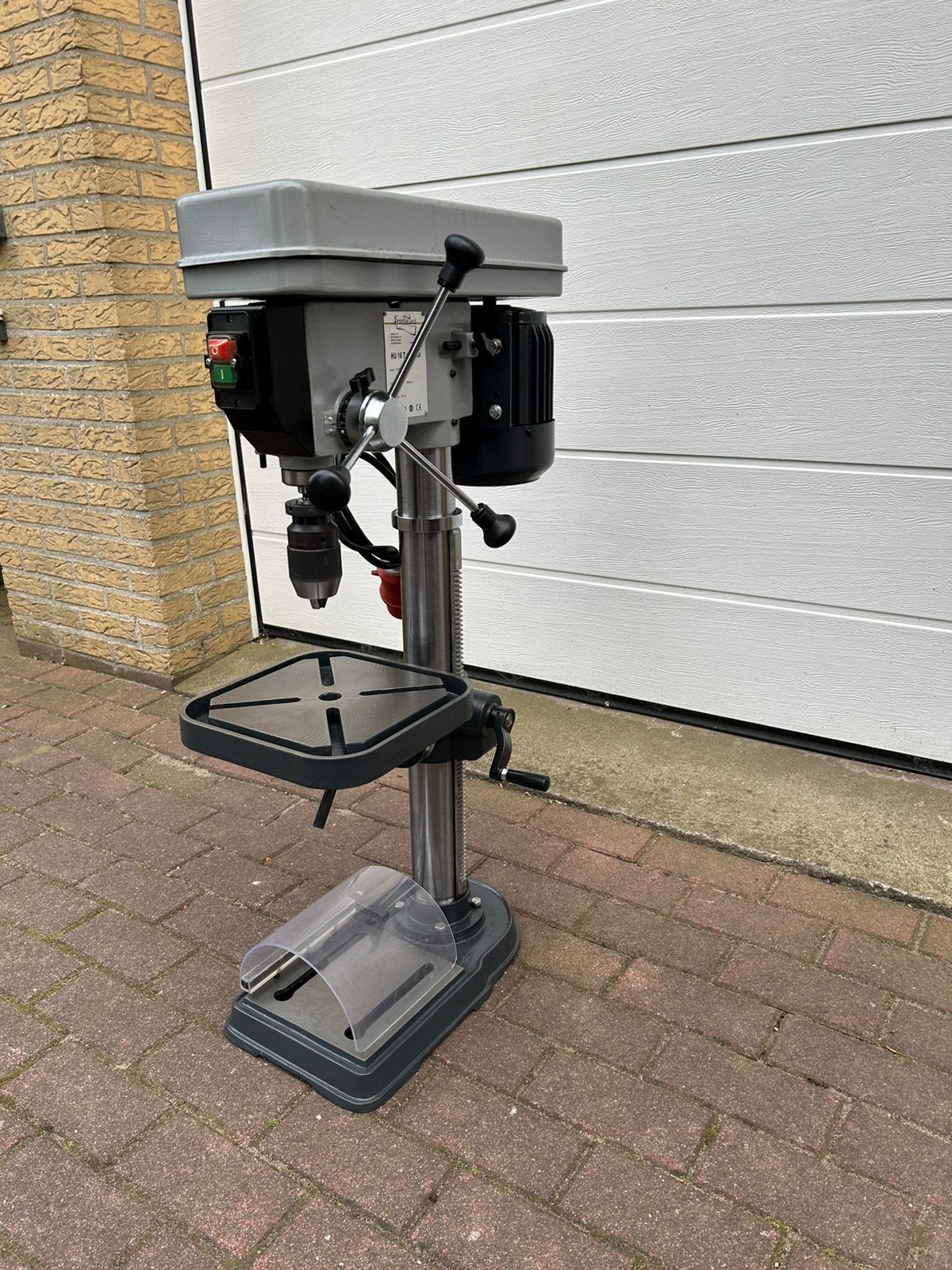 Kolomboormachine Huvema HU 16 T Populair 400volt, Doe-het-zelf en Verbouw, Gereedschap | Boormachines, Ophalen, Zo goed als nieuw