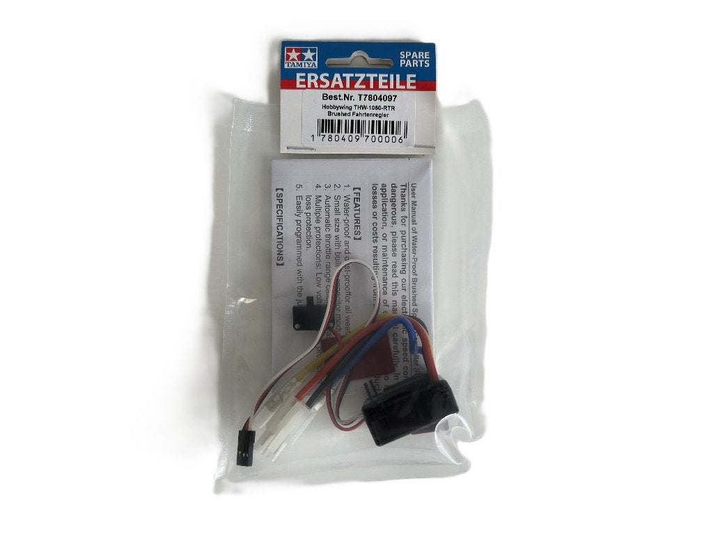 Tamiya Hobbywing THW-1060-RTR Brushed snelheidsregelaar 1/10, Ophalen of Verzenden, Nieuw, Auto onroad
