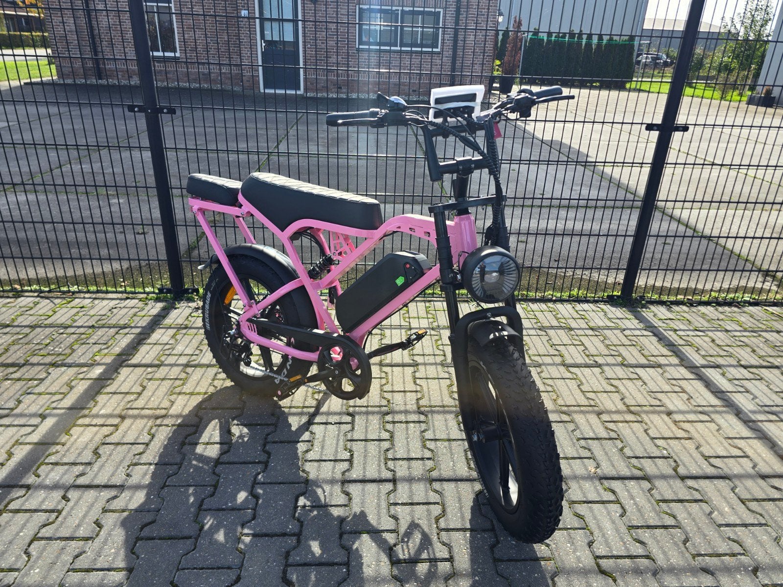 Fatbike V20 Pro - Roze - Alarm - Stepjes Garantie Bon+ Accu, Fietsen en Brommers, 59 cm of meer, Nieuw, Overige merken