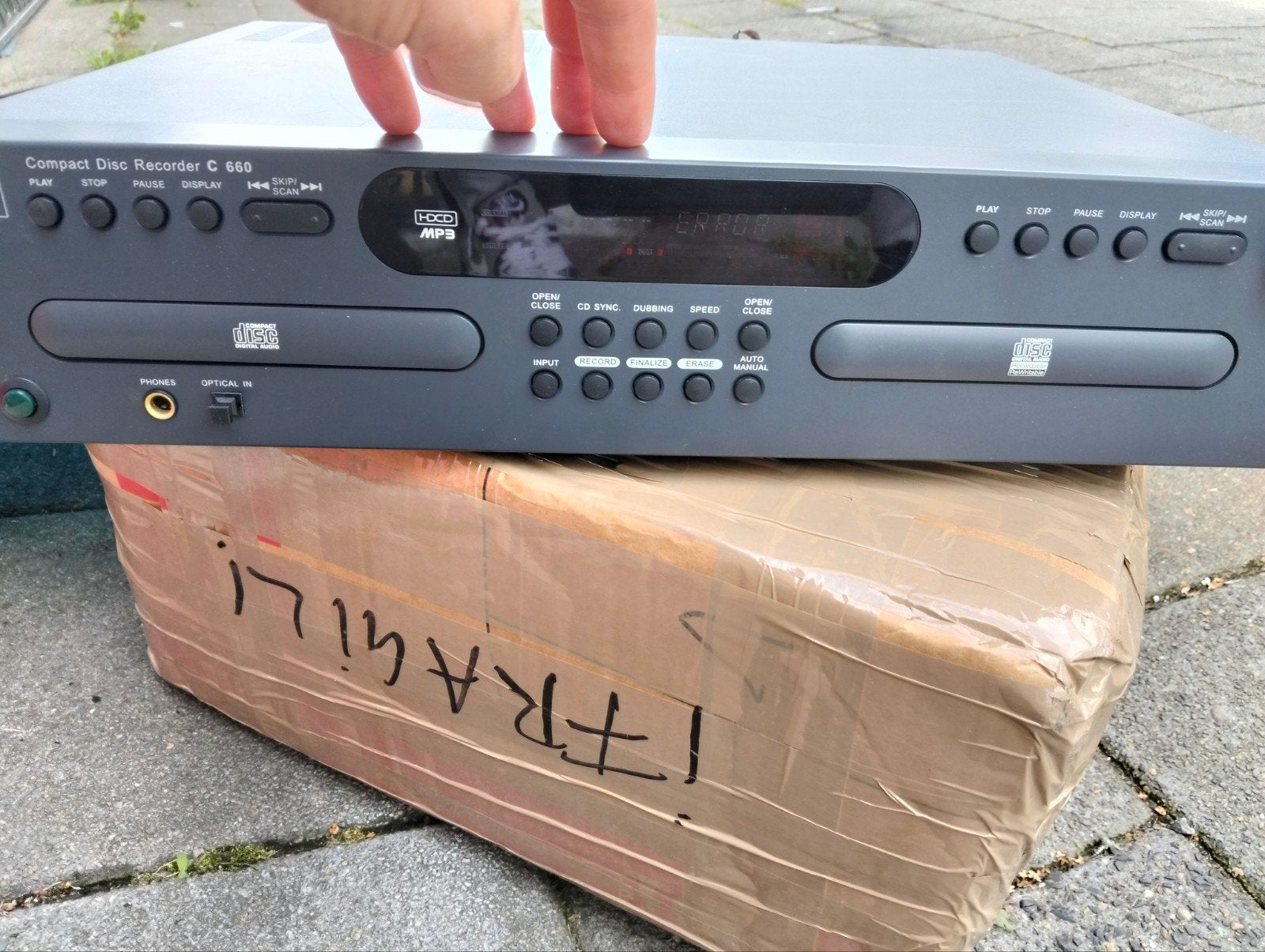 NAD Compact Disc Recorder C 660 - Zeer goede staat, Audio, Tv en Foto, Cd-spelers, Verzenden, Zo goed als nieuw, Overige merken