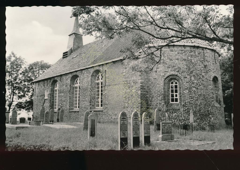 Oosterwijtwerd - Ned. Herv. Kerk [003-6381, Verzenden, 1960 tot 1980, Ongelopen, Groningen