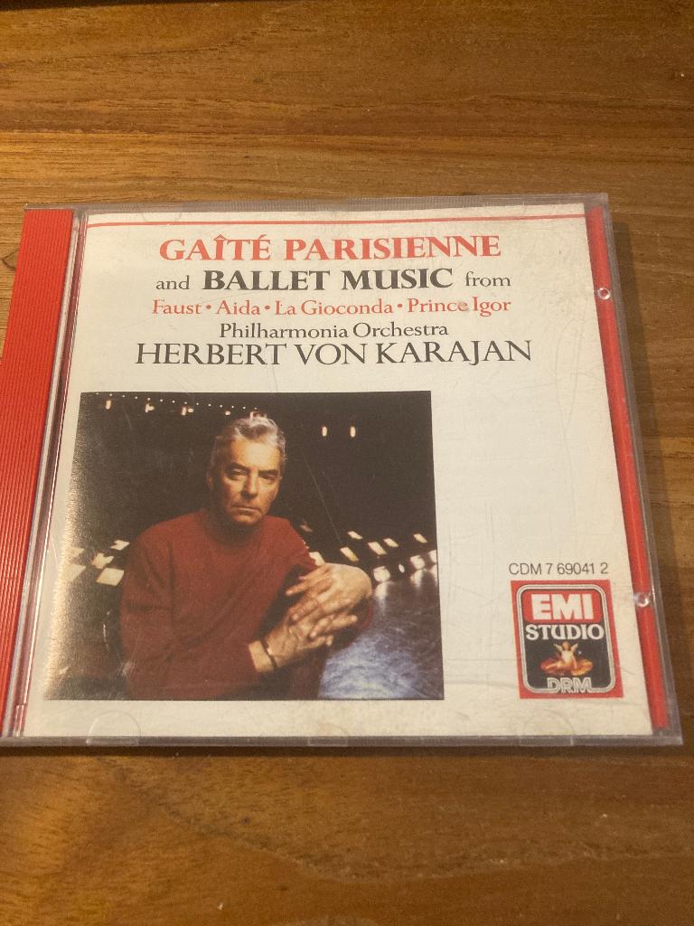 Offenbach - Gaite Parisienne (EMI / Herbert von Karajan), Ophalen of Verzenden, Classicisme, Zo goed als nieuw, Orkest of Ballet