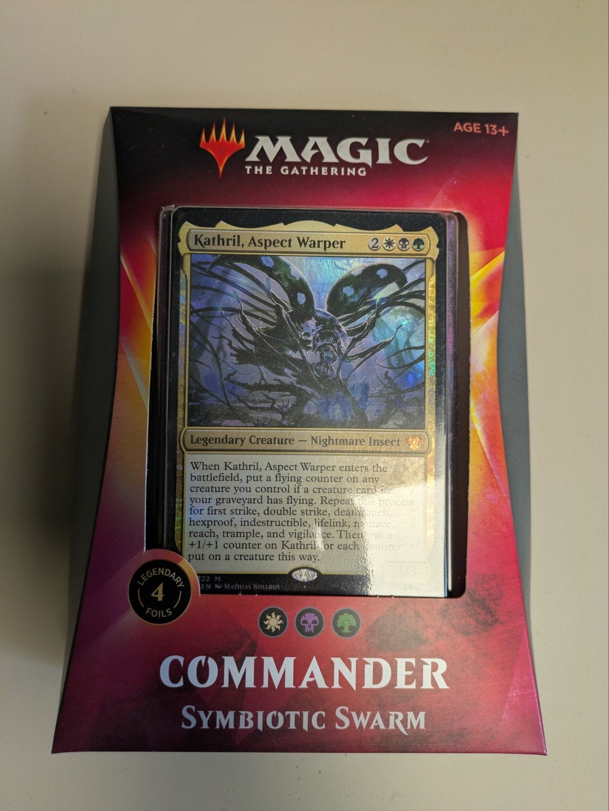 MtG Commander Deck 'Symbiotic Swarm', Hobby en Vrije tijd, Verzamelkaartspellen | Magic the Gathering, Ophalen of Verzenden, Nieuw