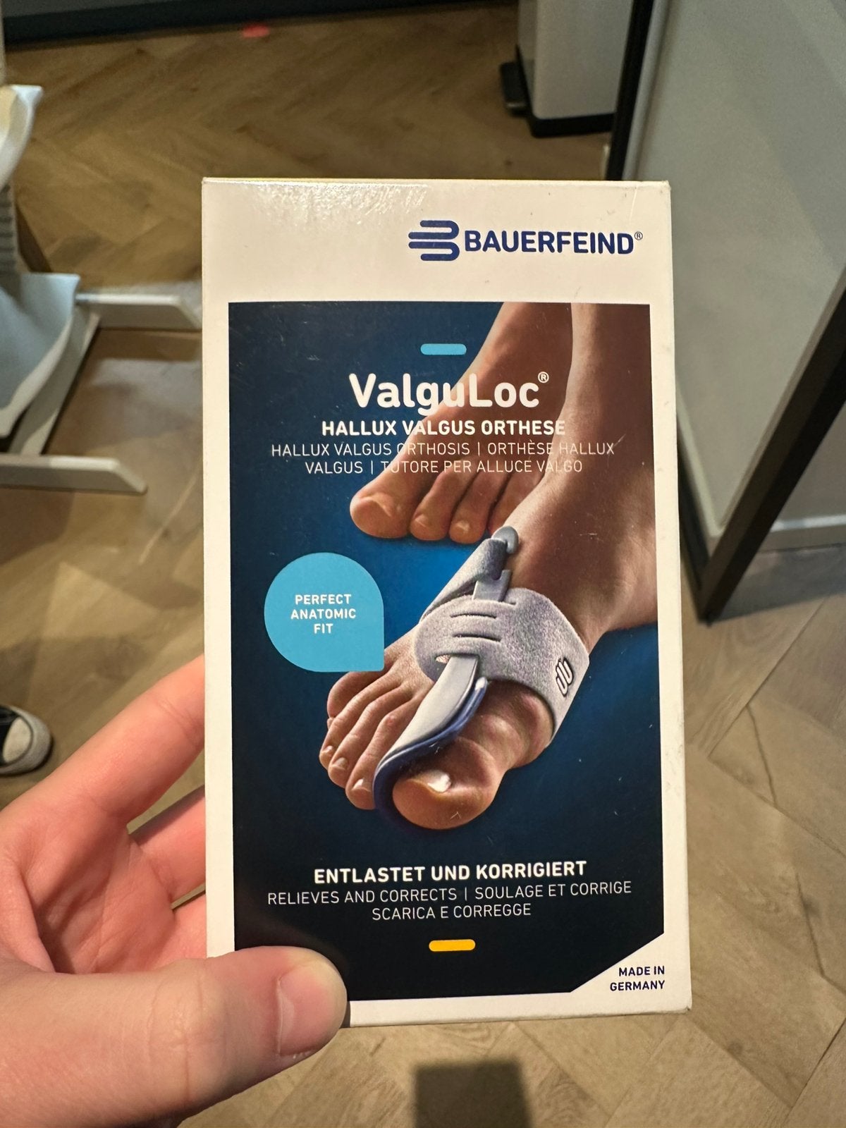 Nachtspalk teen corrector hallux valgus, Diversen, Ophalen of Verzenden, Zo goed als nieuw