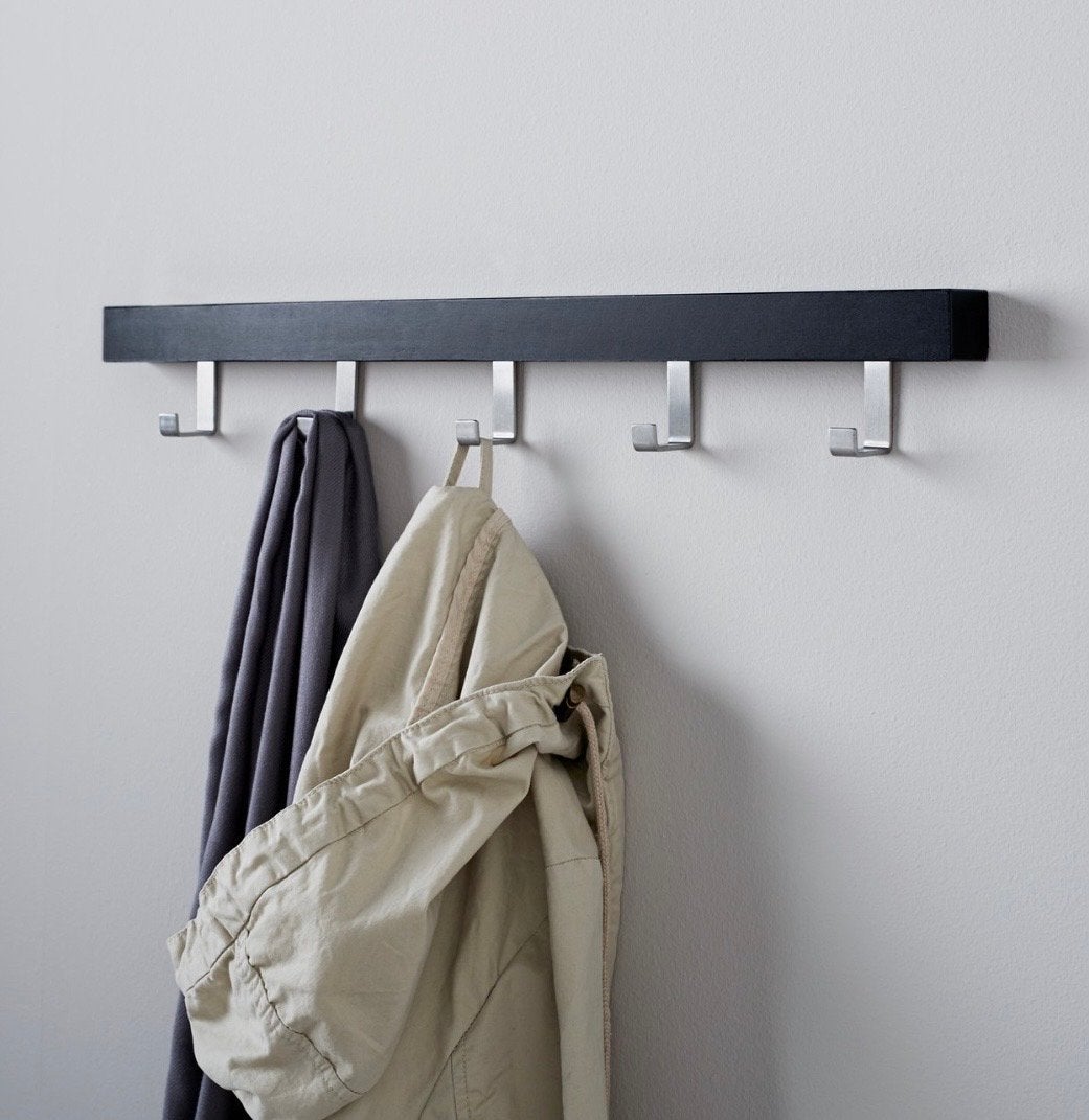 IKEA TJUSIG kapstok - Muur of deur montage, Wandkapstok, Gebruikt, Ophalen of Verzenden, Minder dan 100 cm