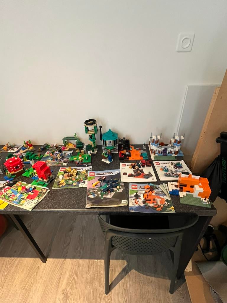Grote partij lego Minecraft te koop, Gebruikt, Lego, Overige typen, Ophalen of Verzenden