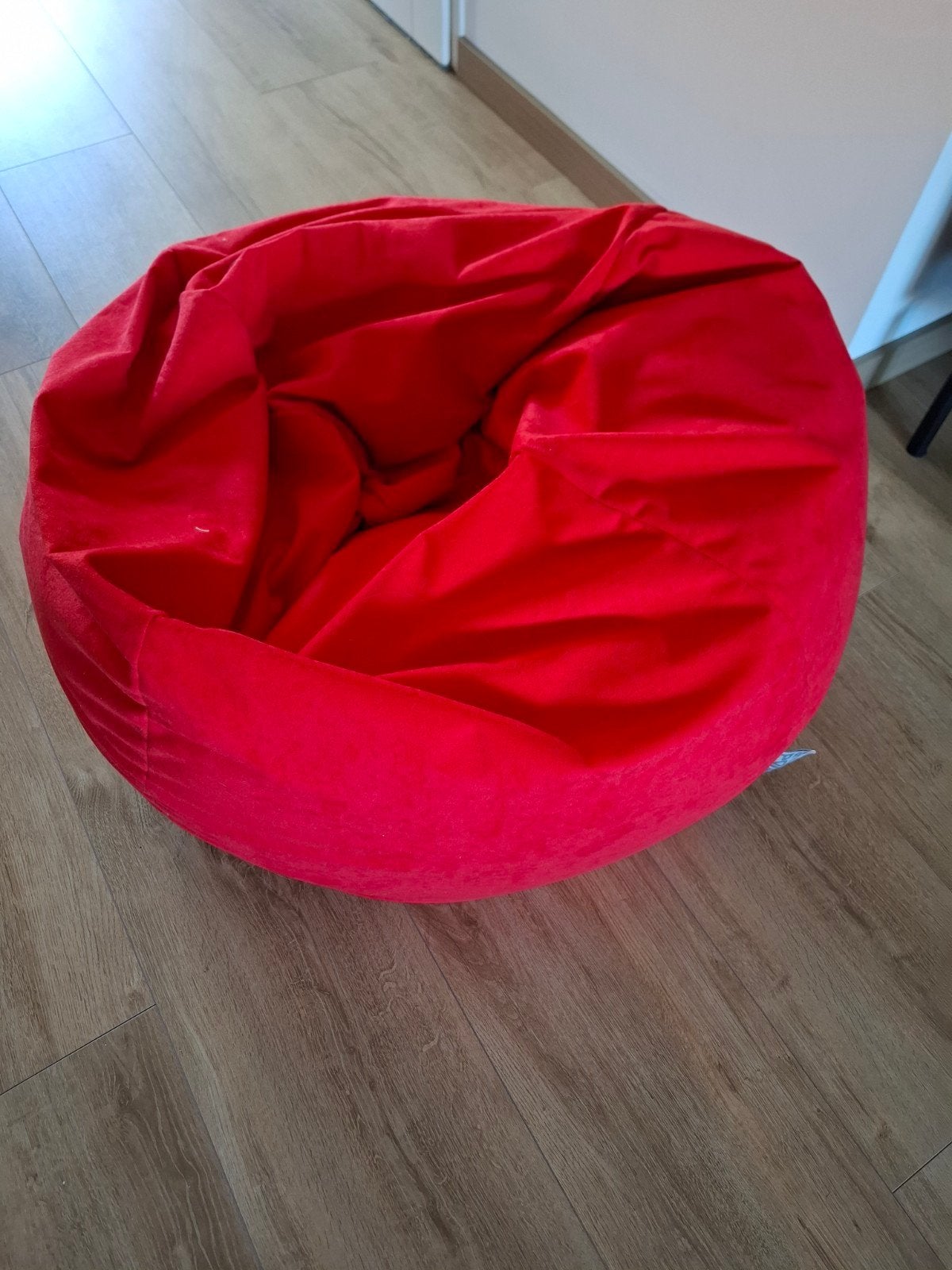 zitzak, Huis en Inrichting, Zitzakken, Ophalen, Zo goed als nieuw, Rood