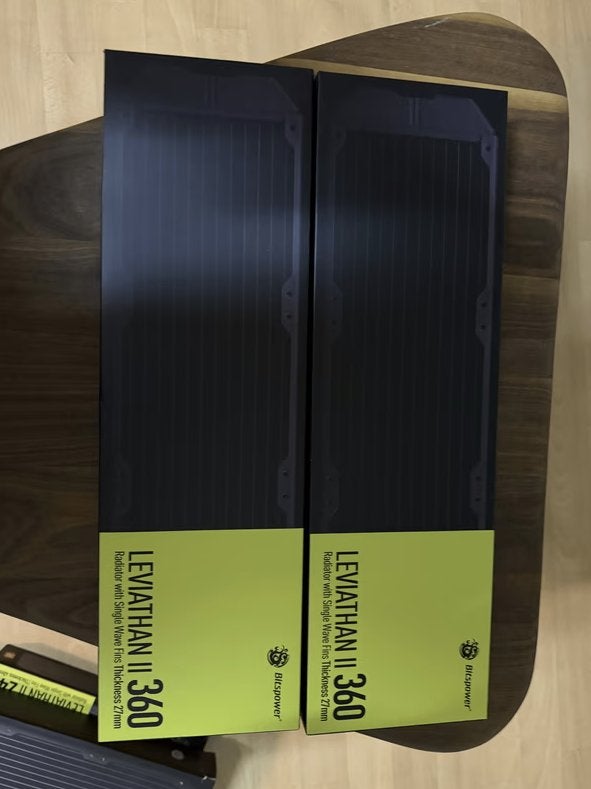 Alphacool ST30 en Bitspower Leviathan II radiatoren, Ophalen of Verzenden, Zo goed als nieuw, Waterkoeling
