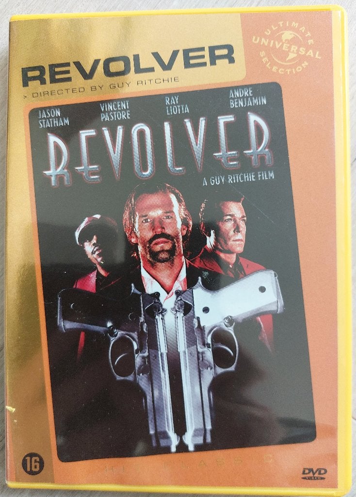 DVD Revolver (2005)Jason Statham, Ray Liotta, Ophalen, Maffia en Misdaad, Gebruikt, Vanaf 16 jaar