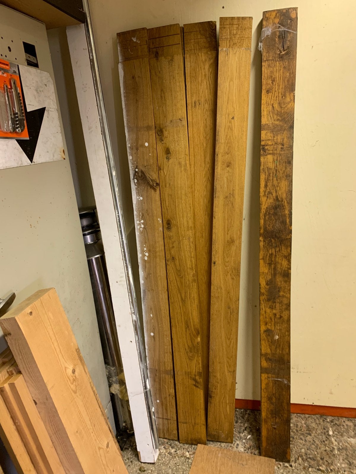Wagon planken, Ophalen, Gebruikt, Minder dan 25 mm, Plank