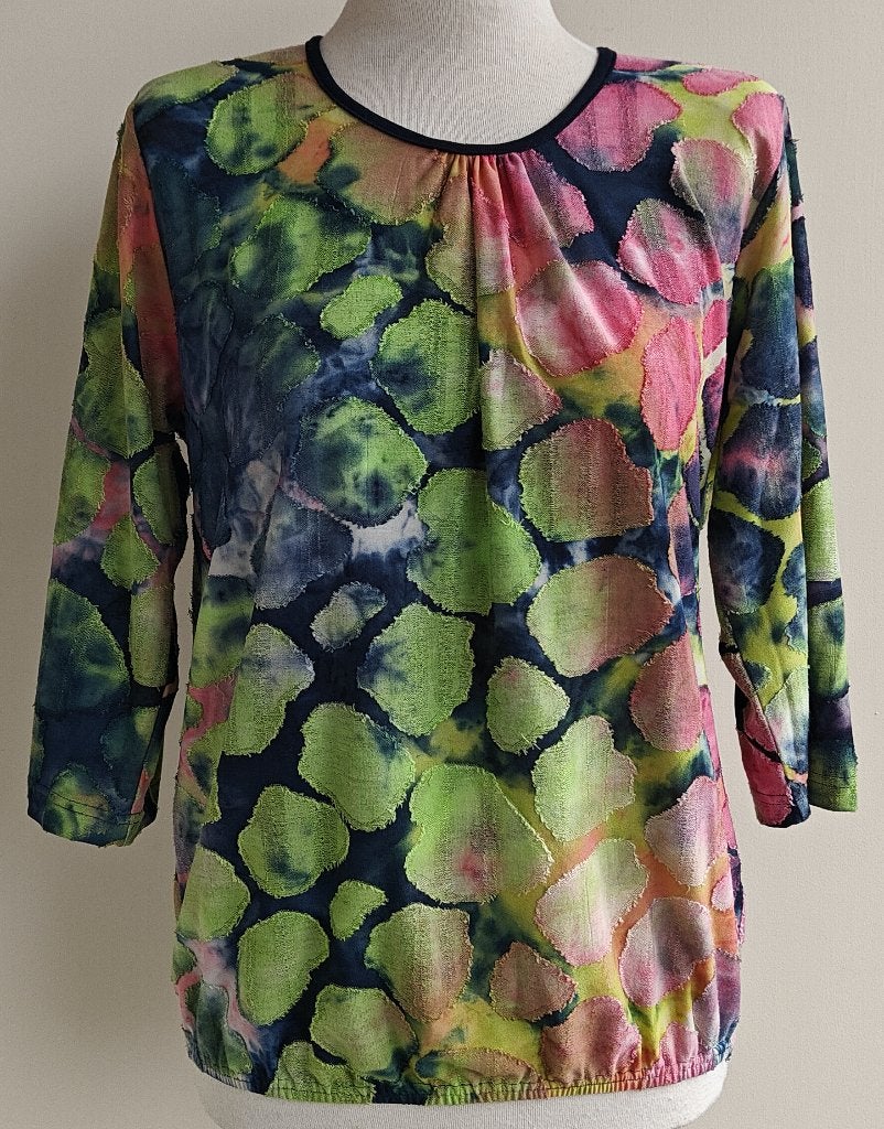 Ilona’s gekleurd shirt mt. 40, Kleding | Dames, Maat 38/40 (M), Meerkleurig, Ophalen of Verzenden, Zo goed als nieuw