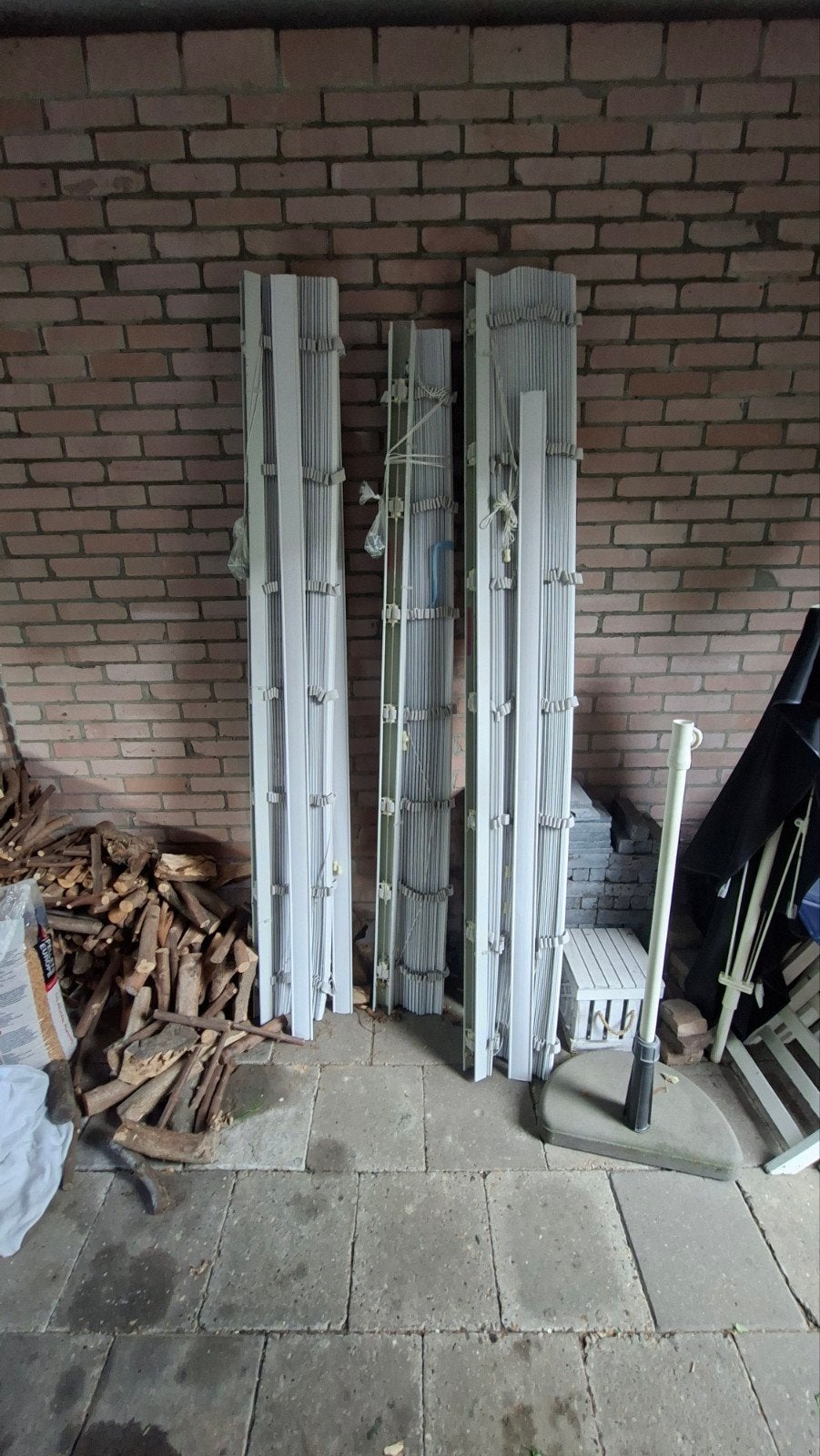 Houten jaloezieën (50mm) - 247 Blinds, Ophalen, Jaloezie, Wit, Kunststof