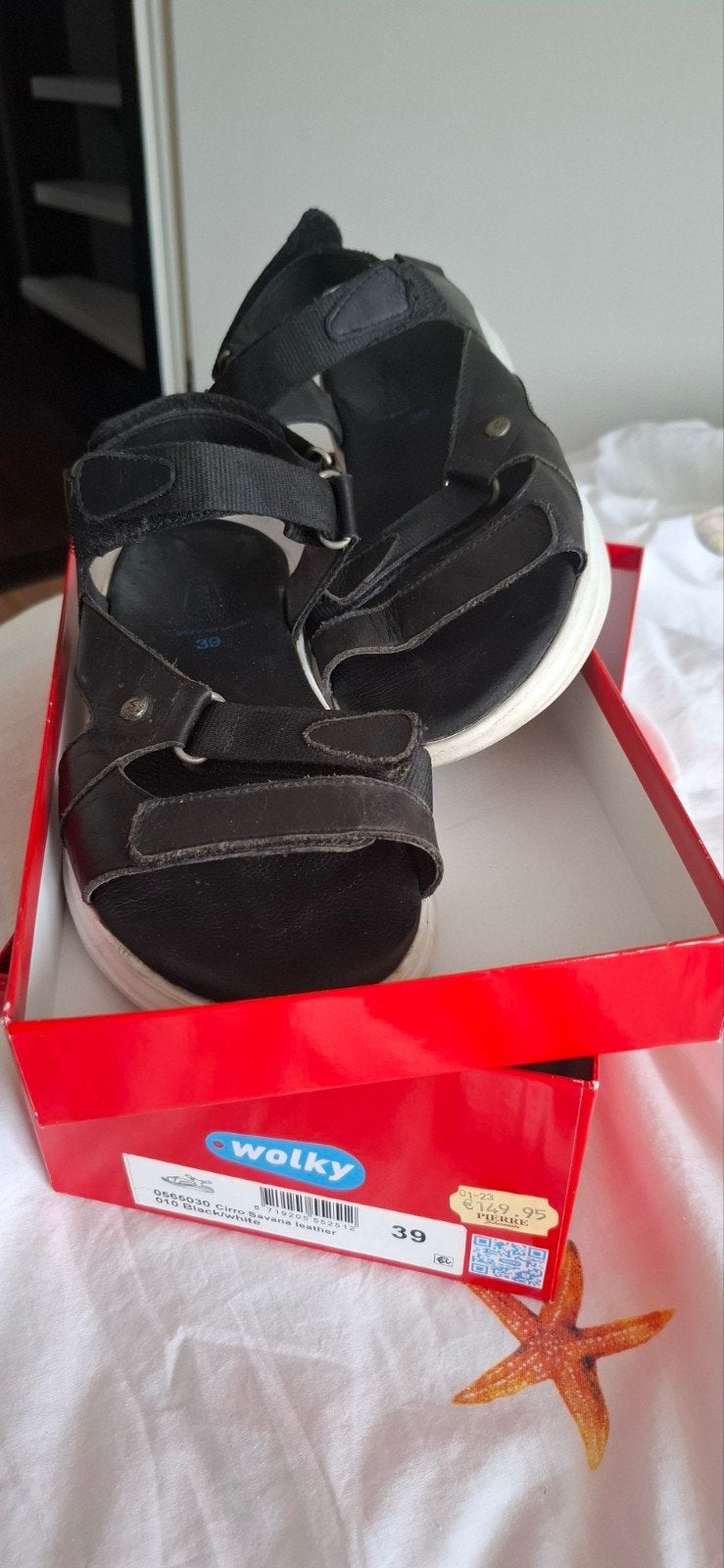 Wolky sandalen maat 39 - Zwart - Zeer goede staat, Kleding | Dames, Wolky, Zwart, Gedragen, Sandalen of Muiltjes