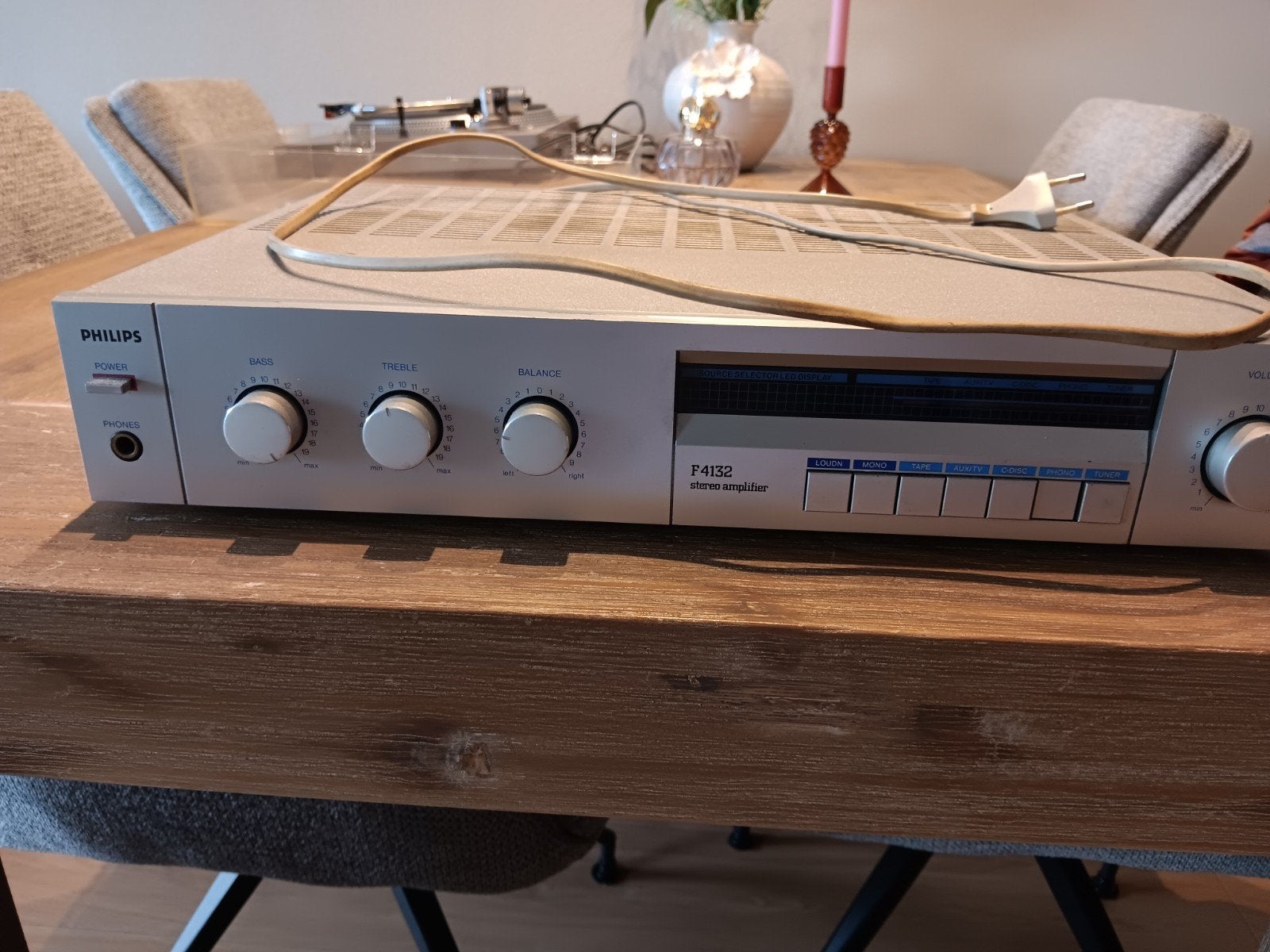 Versterker Philips F4132, Ophalen, Minder dan 60 watt, Overige merken