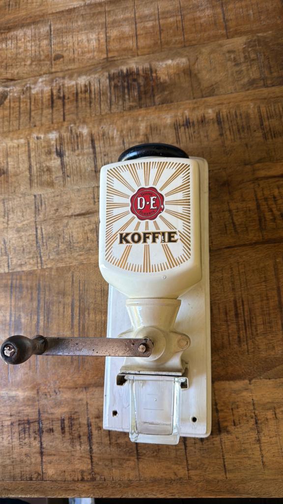 Vintage douwe egberts koffiemolen 1950, Ophalen of Verzenden