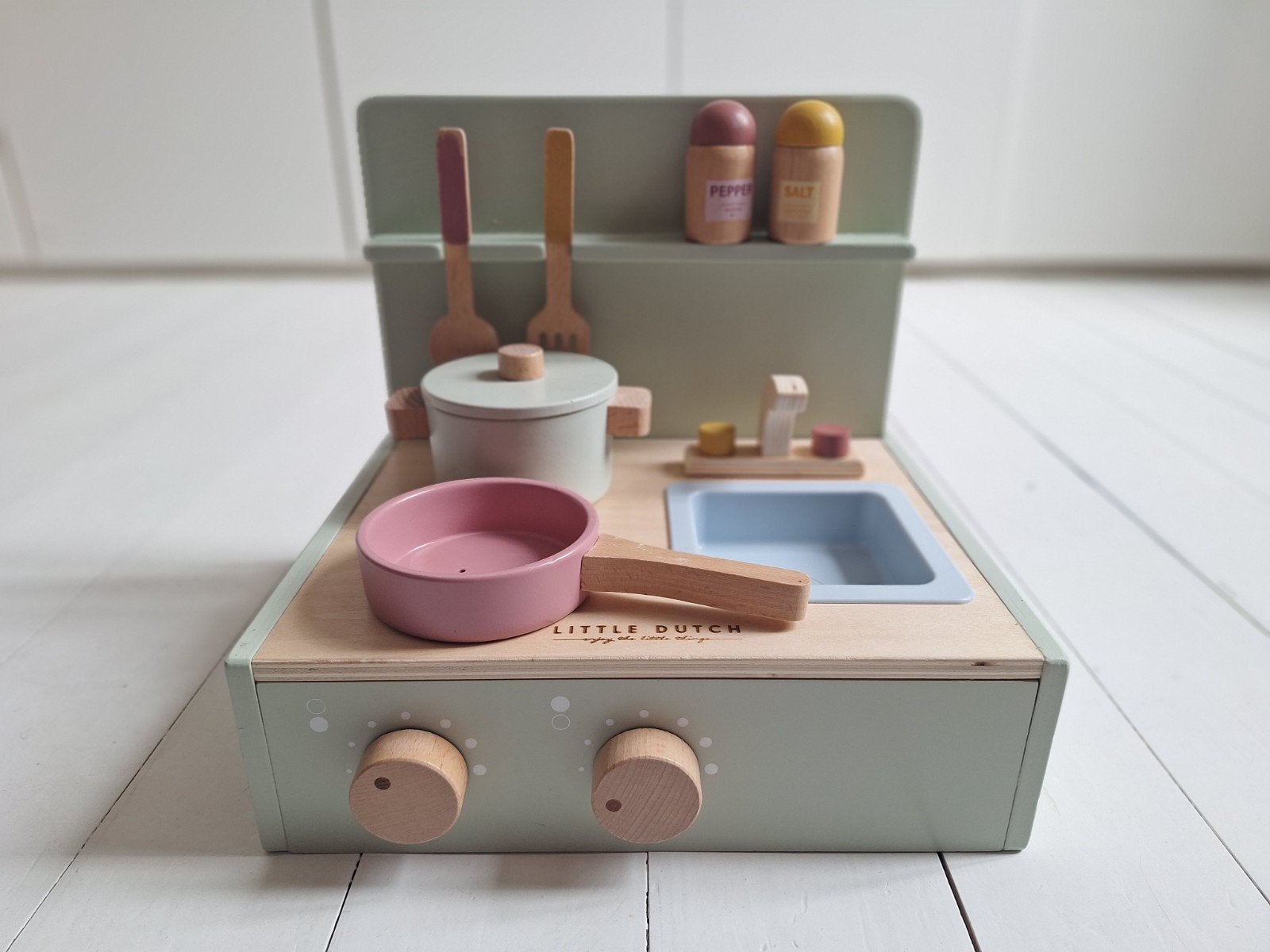 Little Dutch Houten Mini Keuken - Zo goed als nieuw, Ophalen, Gebruikt
