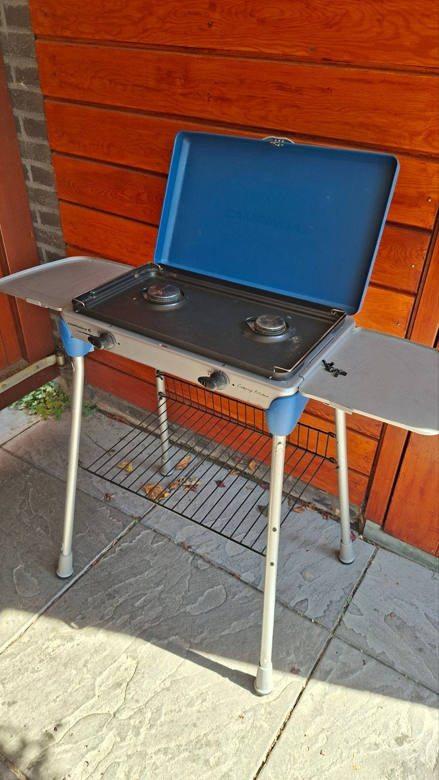 Campingaz Camping Kitchen 2 met grill en zijtafels, Ophalen, Gebruikt
