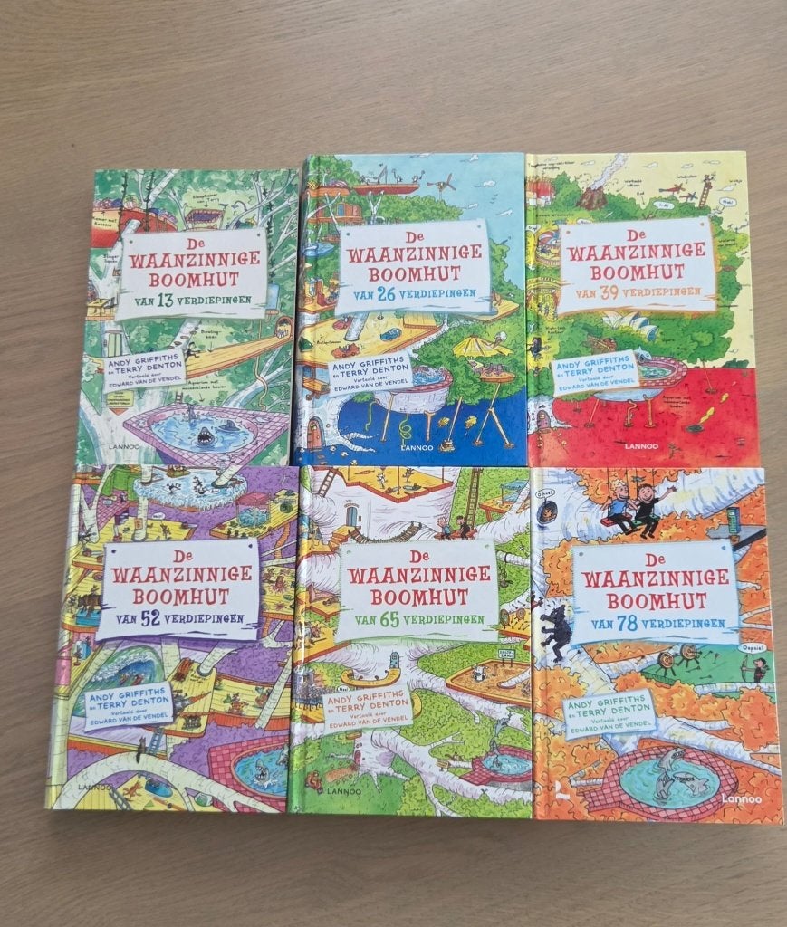 Boeken De Waanzinnige Boomhut, Boeken, Ophalen of Verzenden, Gelezen, Andy Griffiths en Terry Denton, Fictie