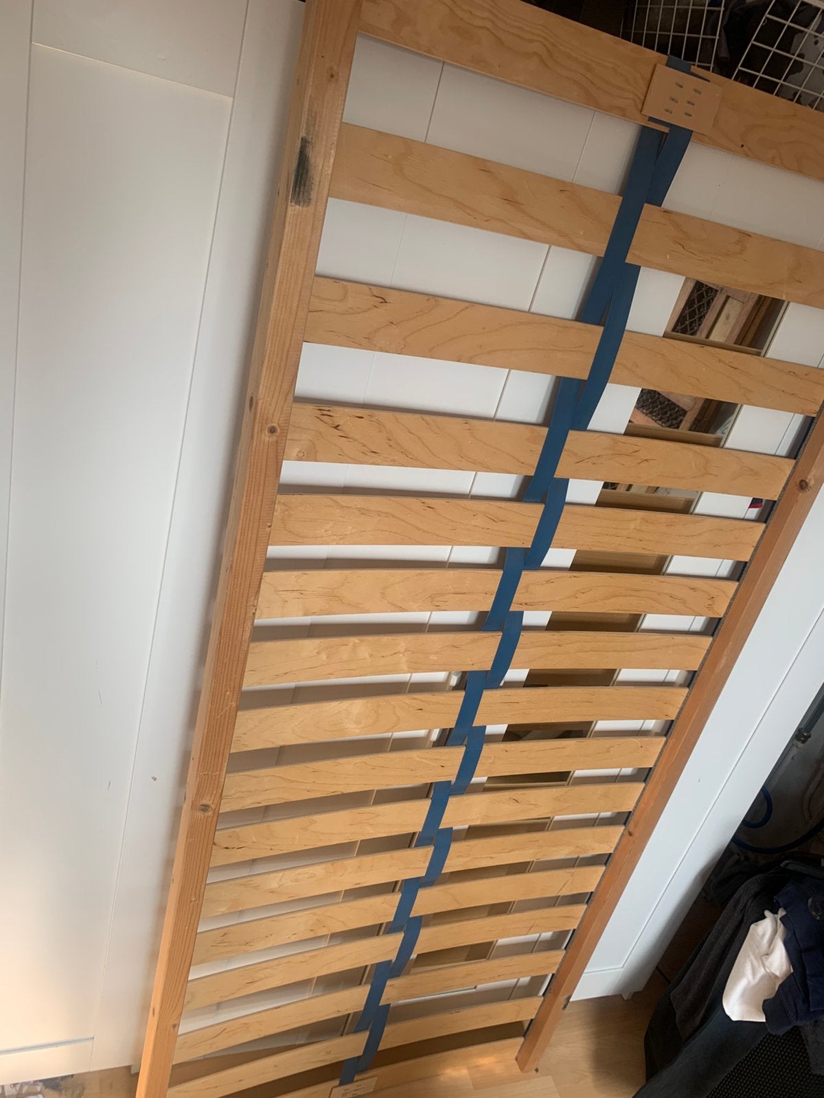 Stevige goede bedbodem voor eenpersoonsbed, Ophalen, Zo goed als nieuw, Eenpersoons, 90 cm