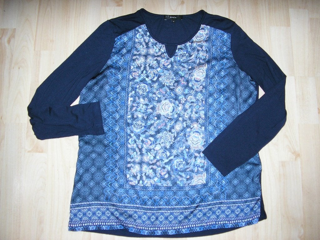 Top/shirt van Bonita maat M, Blauw, Maat 42/44 (L), Nieuw, Bonita