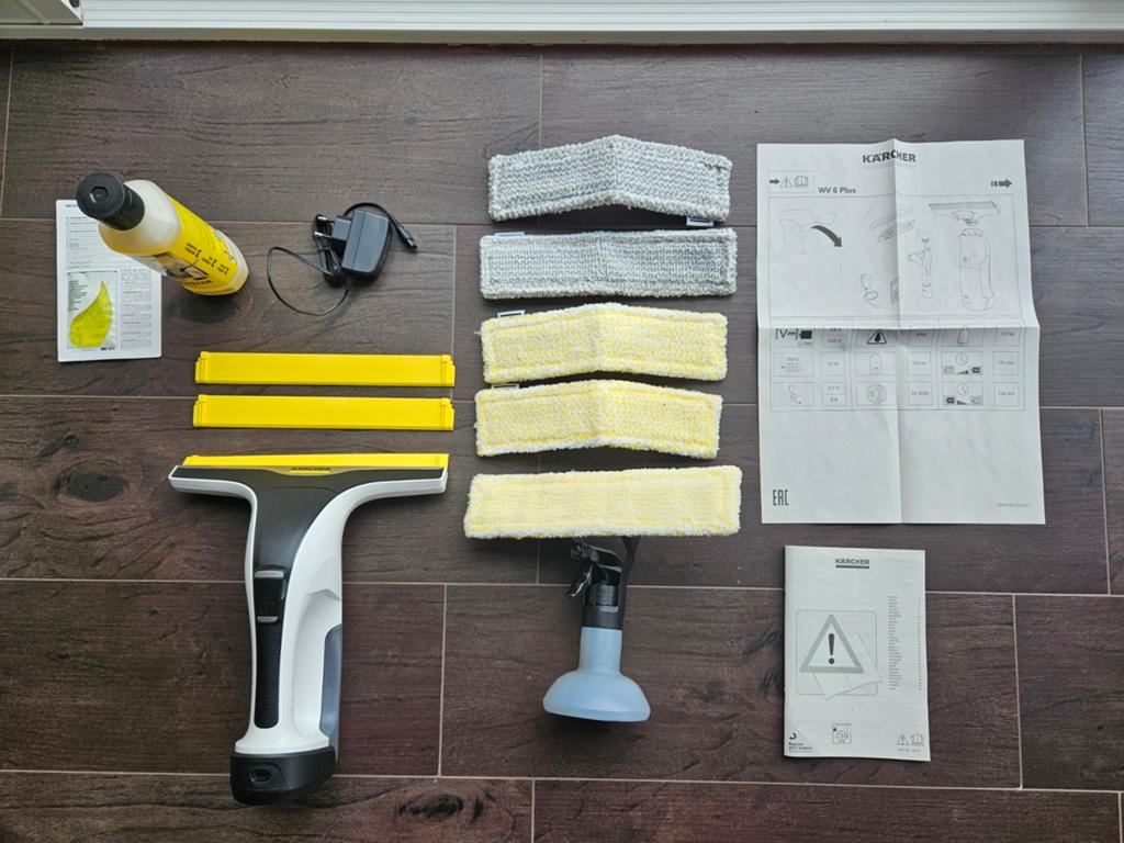 Karcher raamwisser WV6 totaalpakket, Ophalen