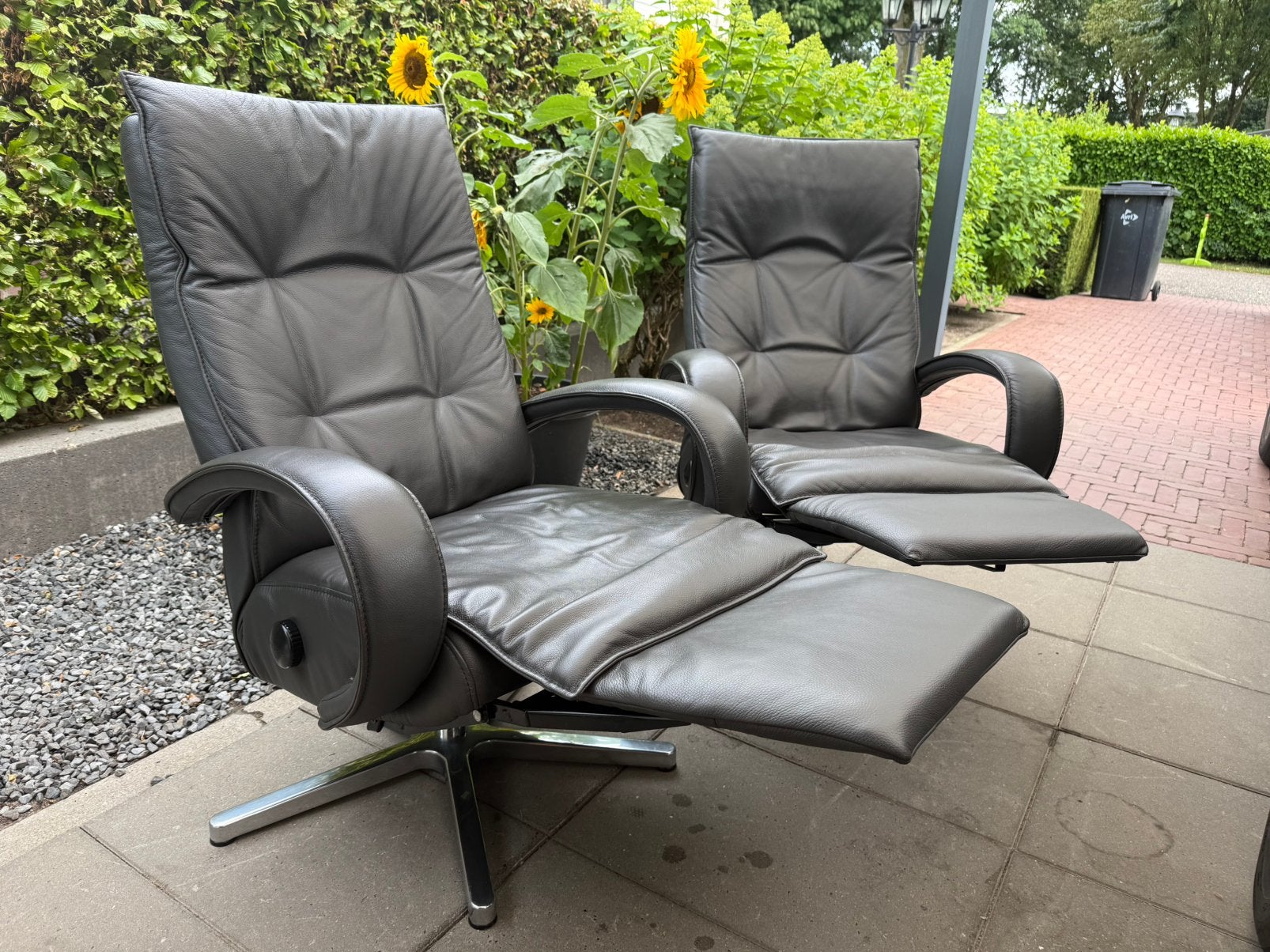 Relaxfauteuils Himolla relax stoelen, Huis en Inrichting, Fauteuils, Ophalen of Verzenden, Zo goed als nieuw, Leer, Gratis bezorging regio Utrecht met garantie
